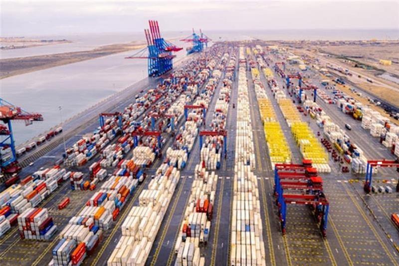File Photo: General view of Port Said port. Al-Ahram