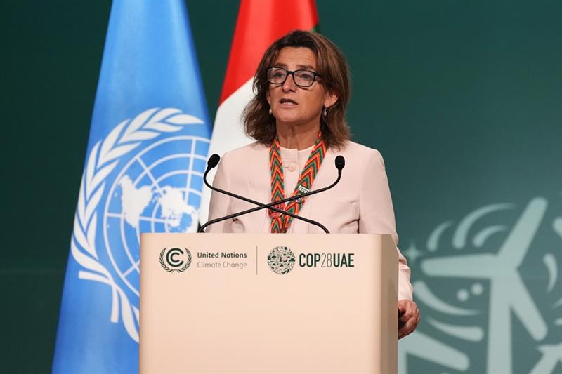 Spain Deputy Prime Minister Teresa Ribera