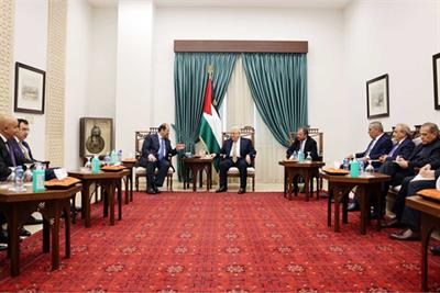 Egypt, Jordan intelligence chiefs convey message of support for Palestinian cause in meeting with Abbas