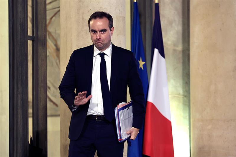 French Defense Minister Sebastien Lecornu 