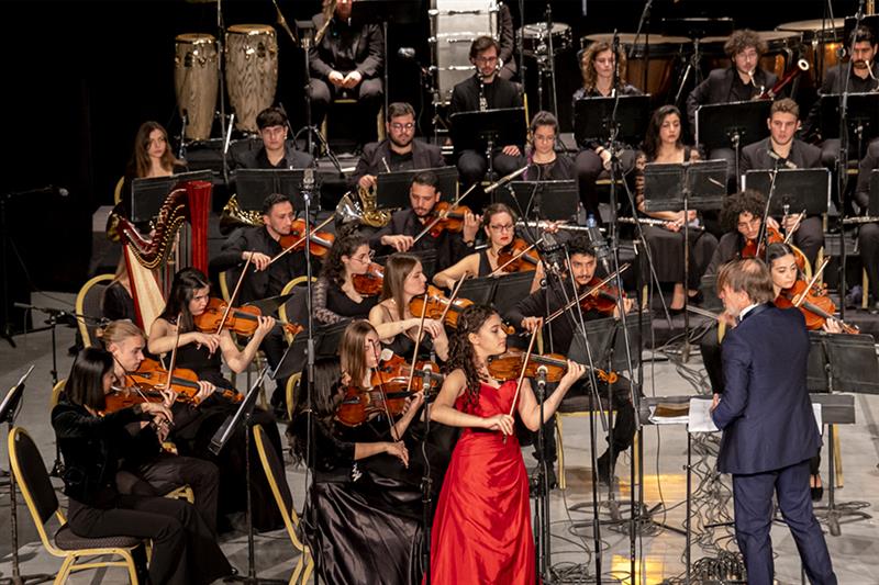 Orchestra Giovanile Erasmus in Gomhoreya Theatre, Cairo (Photos: Ahmed Hassan)