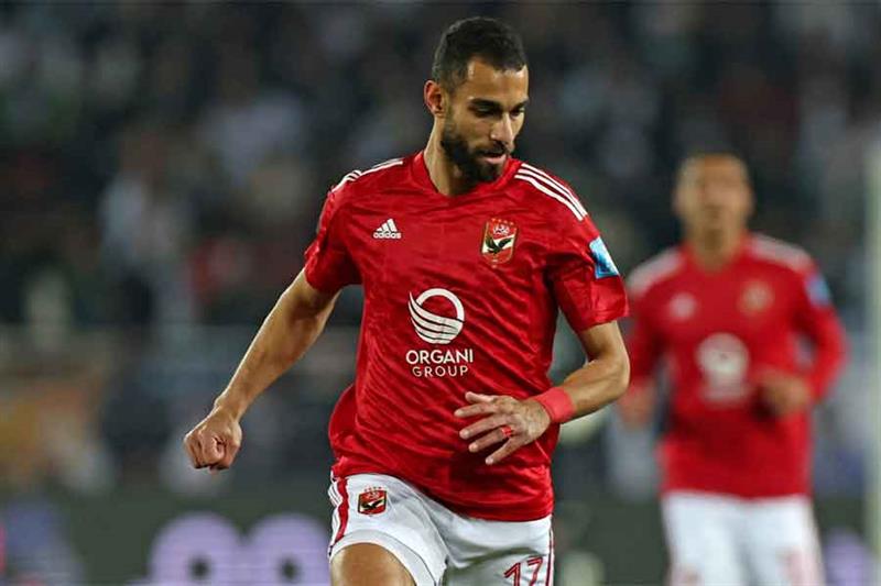 Ahly s Egyptian midfielder Amr el-Solia. AFP
