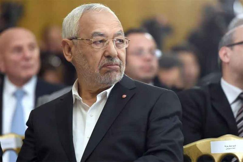 A file picture of Rached Ghannouchi. AFP
