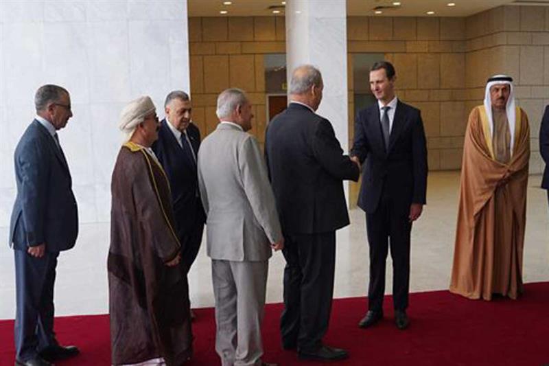 رئيس مصر ومشرعون عرب يجتمعون مع الرئيس السوري الأسد – المنطقة – العالم