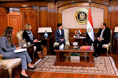 Egypt’s trade minister touts $994 mln trade exchange in meeting with Swiss ambassador 