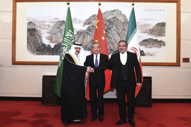 Saudi Iran China meeting