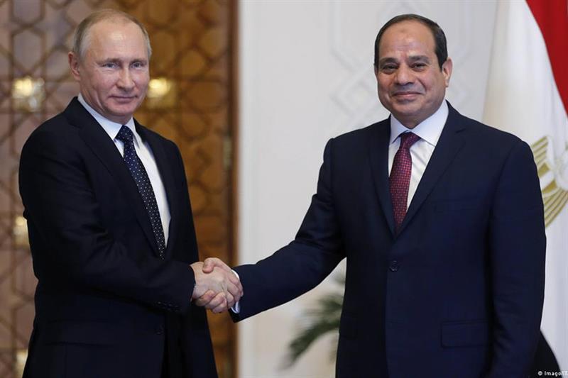 Growing Egypt-Russia relations