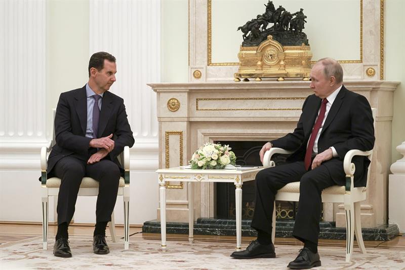 Assad Putin meeting
