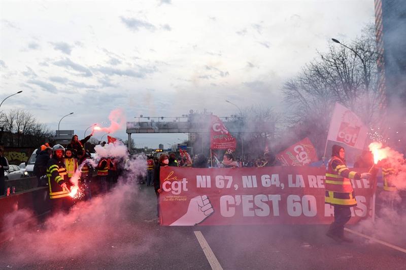 CGT protests, Paris