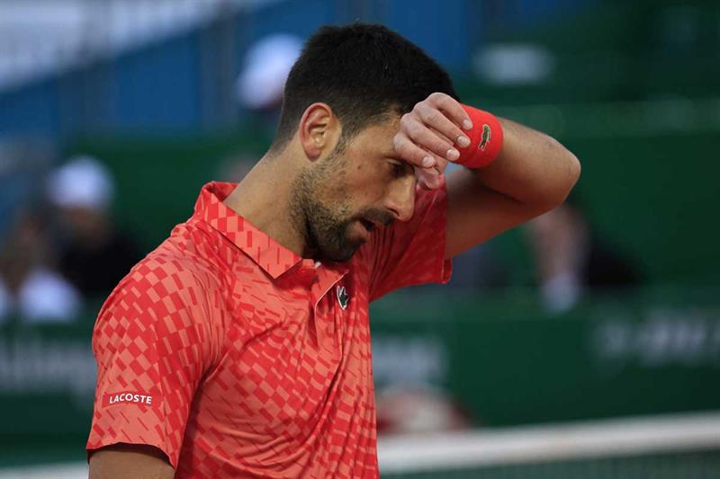 Tenis: Djokovic molesto con Musetti en los octavos de final de Montecarlo – Omni Sports – Deportes