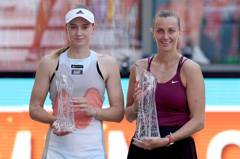 Petra Kvitova wins marathon tiebreak, then first Miami Open