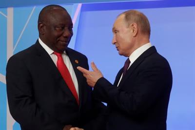 S.Africa party officials in Russia for talks on new 'global order'