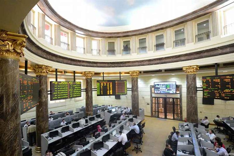 Egyptian Exchange  stock market . AFP
