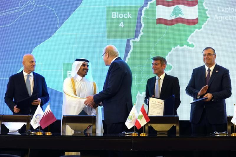 TotalEnergies signing a contract to begin drilling for gas in Lebanon water