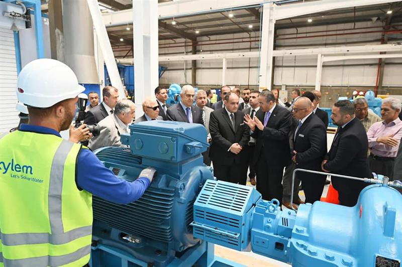  Inauguration of Xylem International Company s water pump factory in Egypt. Photo courtesy of the Mi