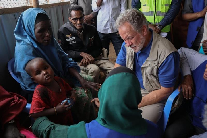 WFP  Executive Director David Beasley in Somalia