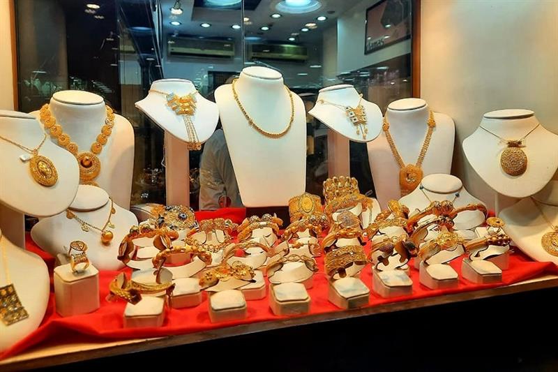 Jewellery store in Egypt. 