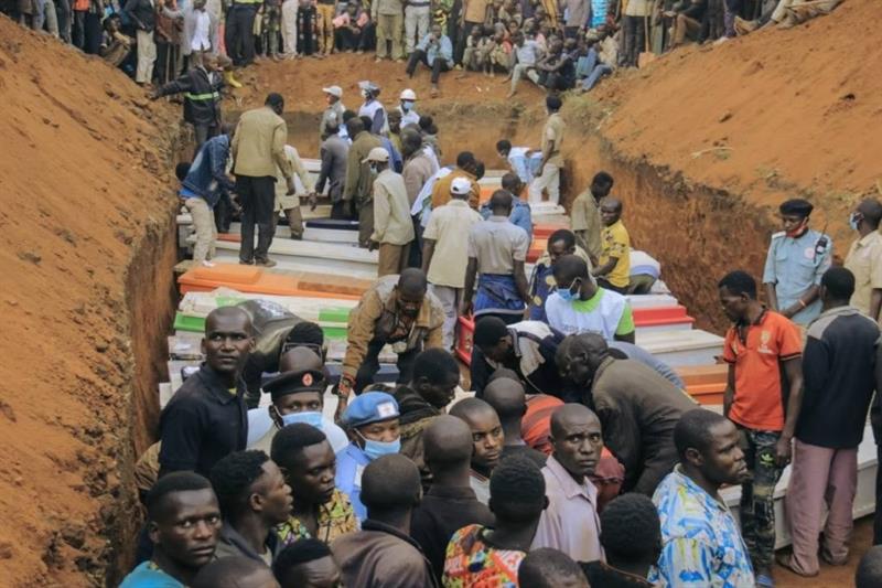 Killed civilians in DR Congo