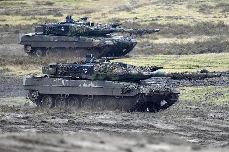 Ukraine Leopard Tank