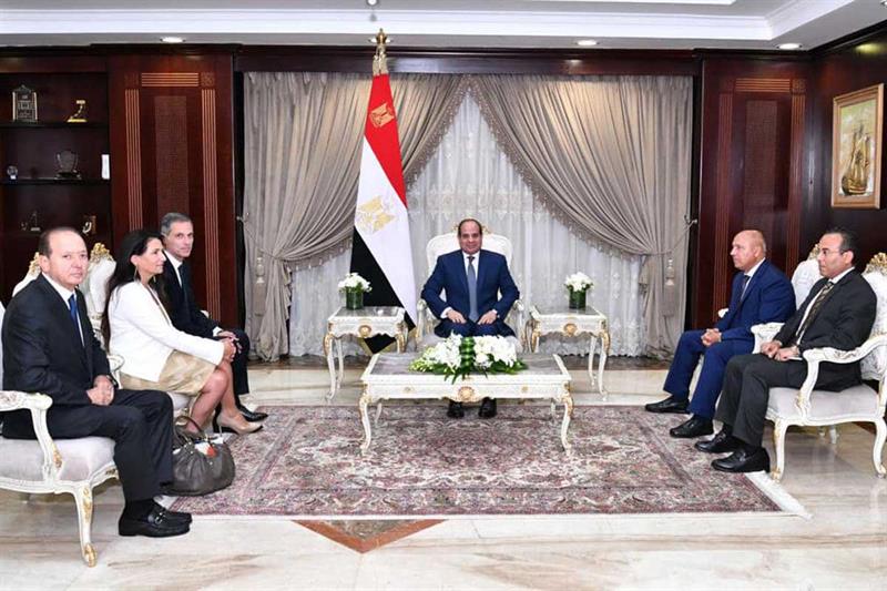 Sisi et le PDG de la compagnie maritime française CMA CGM discutent de leur expansion en Égypte – Marchés et Entreprises – Business