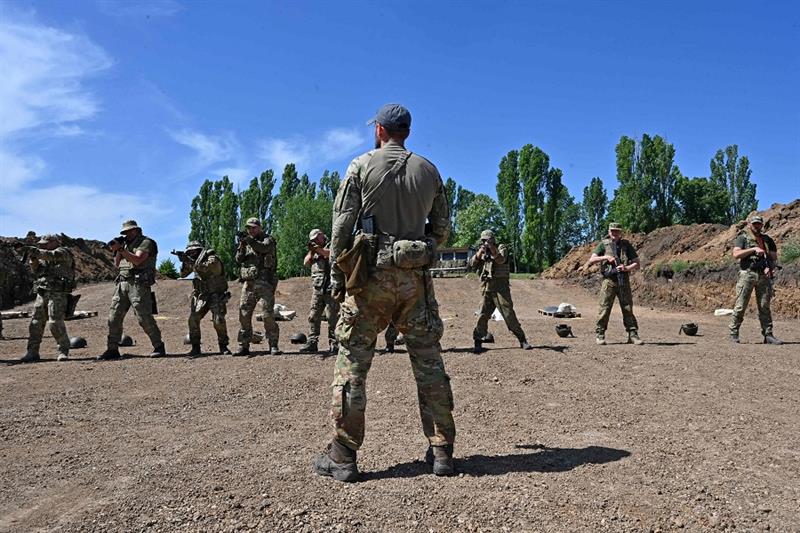 Servicemen of the assault brigade  Spartan  of National Guard of Ukraine