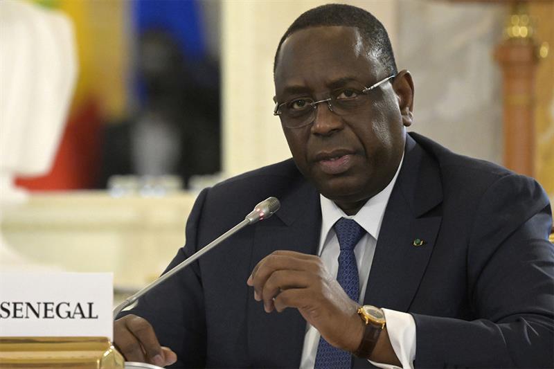 Senegal s President Macky Sall. AP
