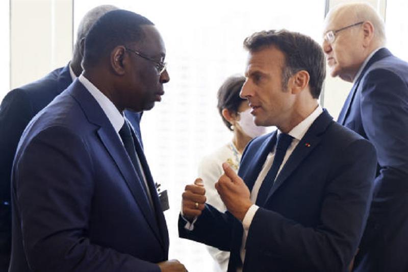 Senegal president - Macron