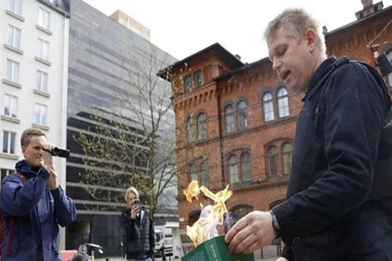 Burning Koran in Sweden