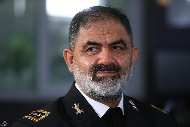Iranian Navy Commander Rear Admiral Shahram Irani