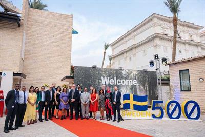 Sweden celebrates its National Day and highlights strong relations with Egypt