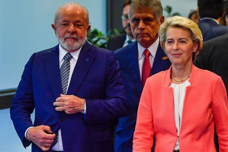Brazil Lula - EU von der Leyen