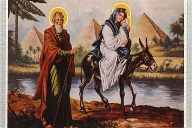 The Holy Family in Egypt 