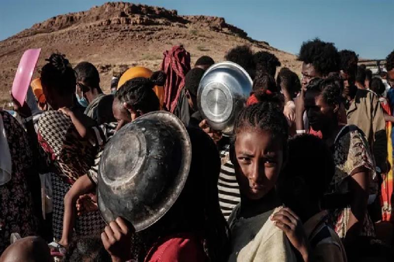 Ethiopian refugee children