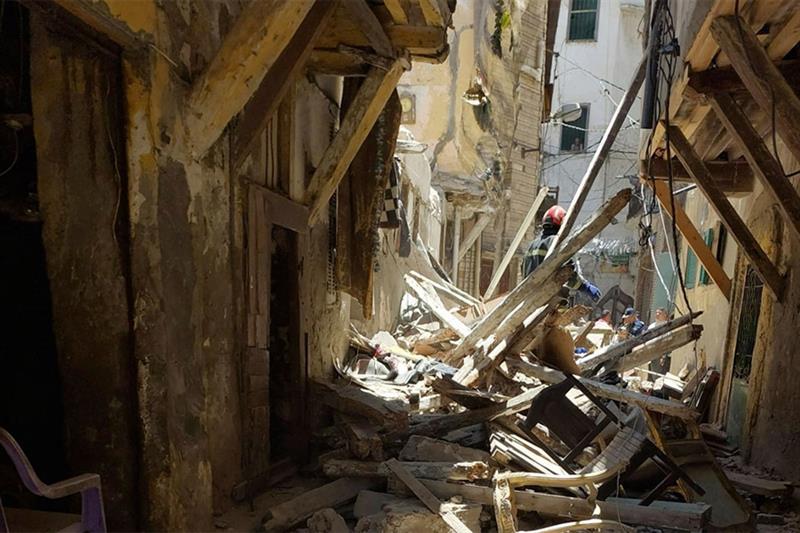  building collapses in Alexandria 