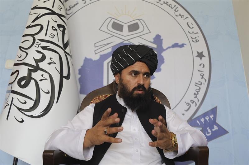  Spokesman for the Taliban s Ministry of Vice and Virtue,