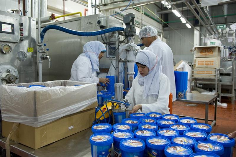 Ice Cream Factory in Egypt. Flickr.