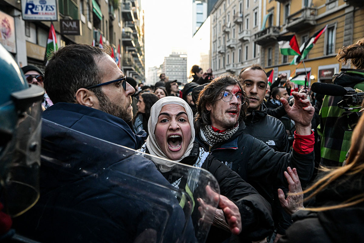 PHOTO GALLERY: Pro-Palestinian cause protesters return to European capitals after ICJ ruling