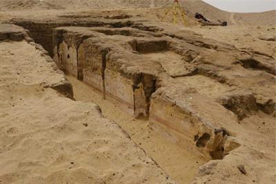 In Photos: Painted Old Kingdom mastaba uncovered in Dahshour Necropolis