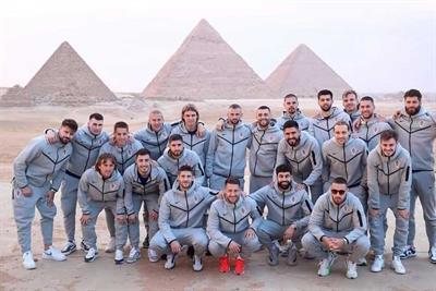 In Photos: Croatian national football team explores ancient Egyptian wonders in Egypt