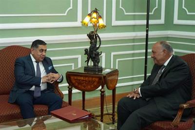 Egypt reiterates urgency of implementing Gaza ceasefire: Shoukry to UK minister