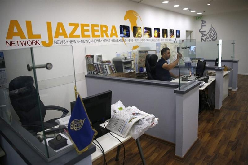 Al-Jazeera channel s Jerusalem office