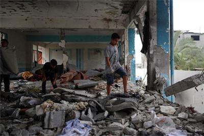 UNRWA chief says Israel hit Gaza school 'without prior warning'