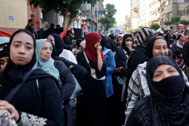 Egypt's 2024 presidential elections commence with high morning turnout ...